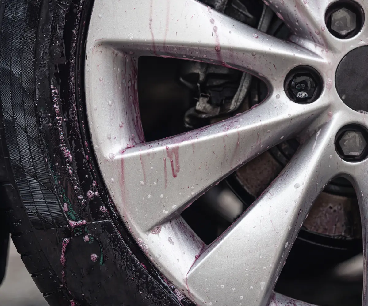 Felgen und Reifenpflege