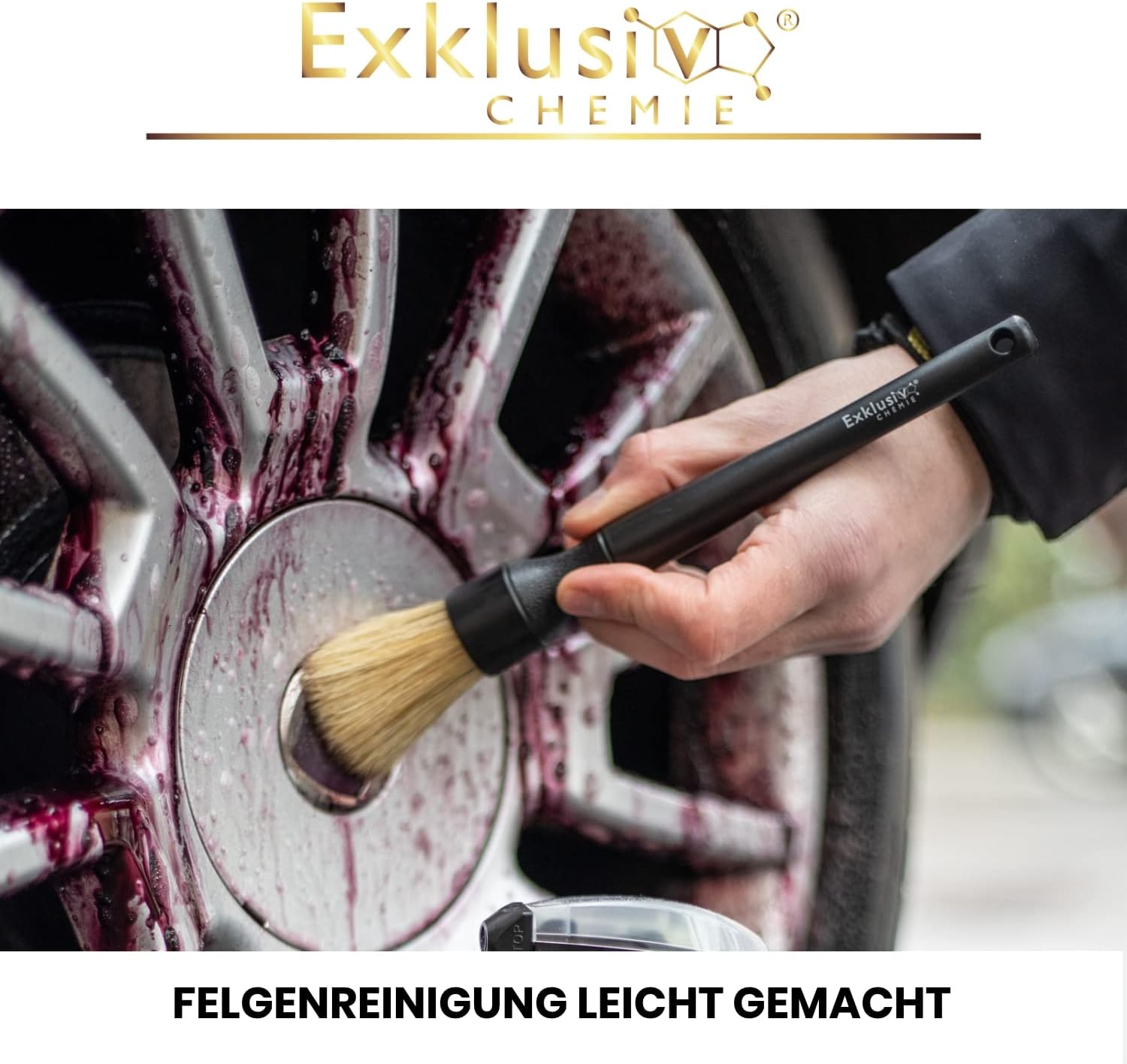 Detailing Brush Set Natural Bristles