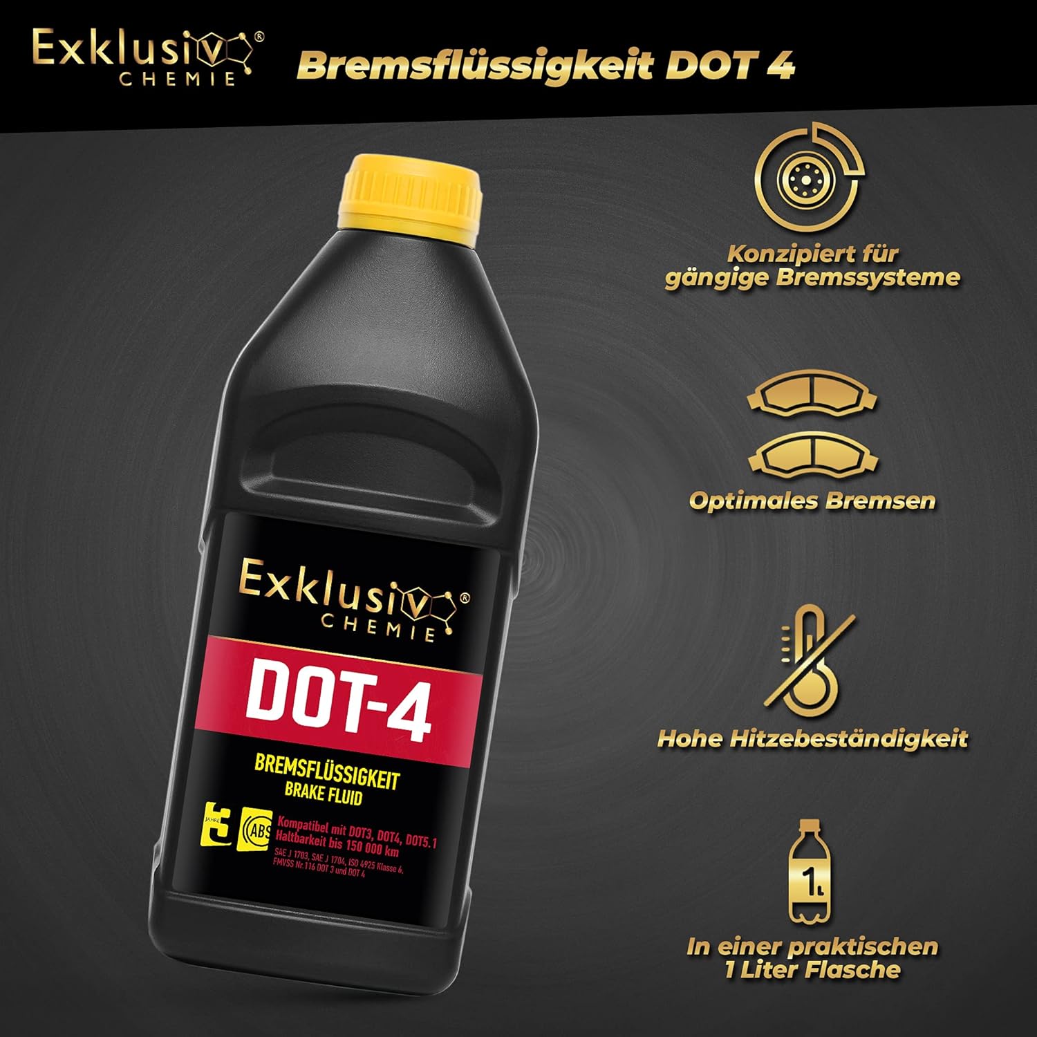 Brake Fluid DOT-4 | 1 liter