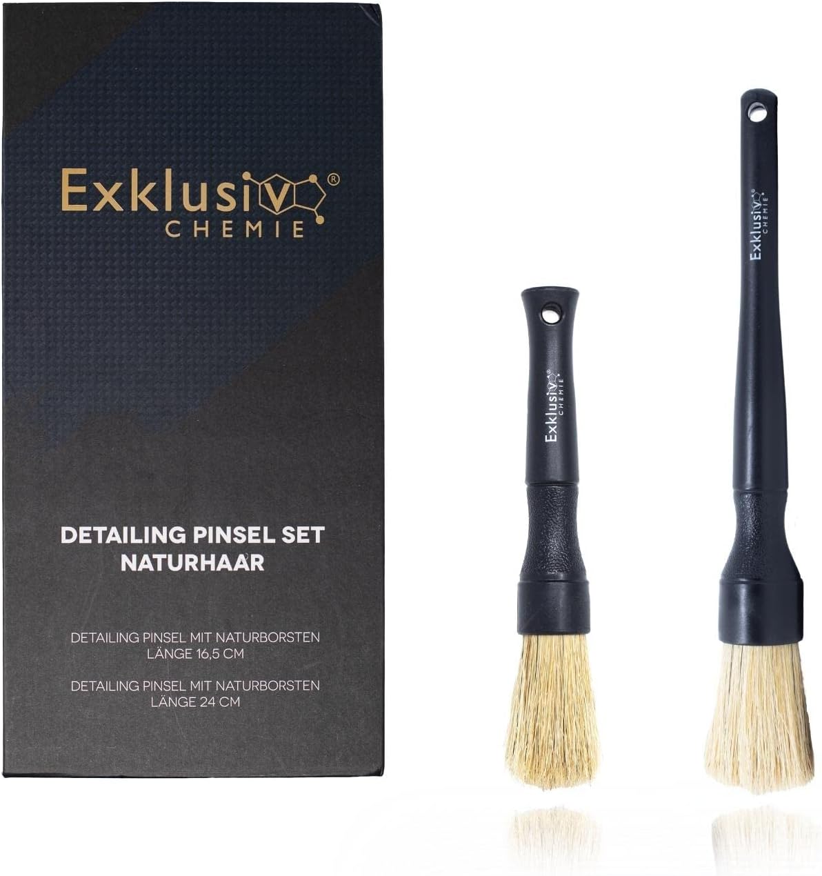 Detailing Brush Set Natural Bristles