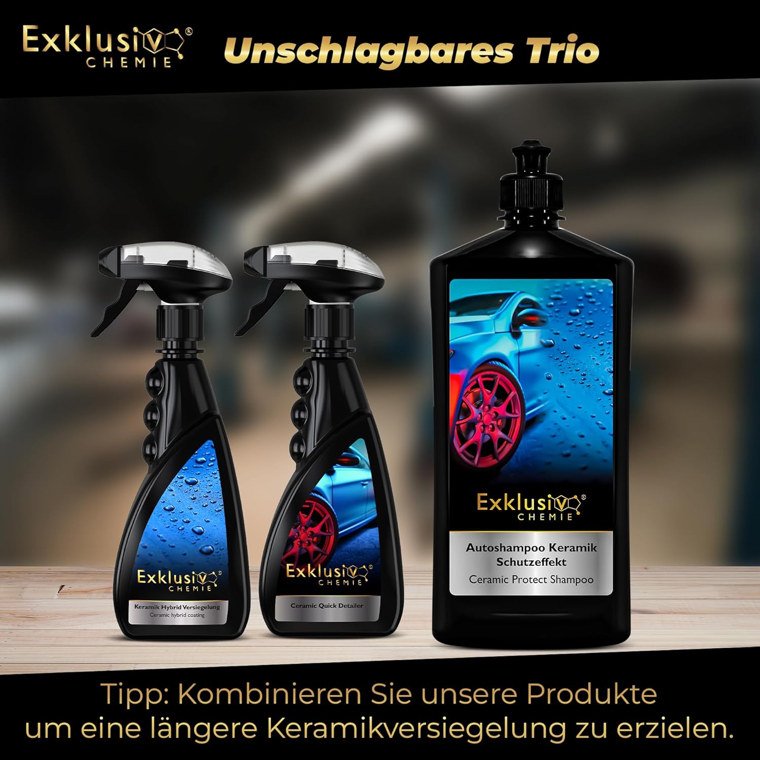 Car Shampoo with Ceramic Protection Effect
