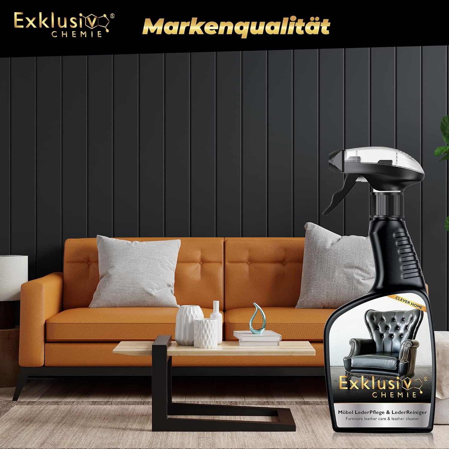 Genuine Leather Care & Leather Cleaner for Furniture