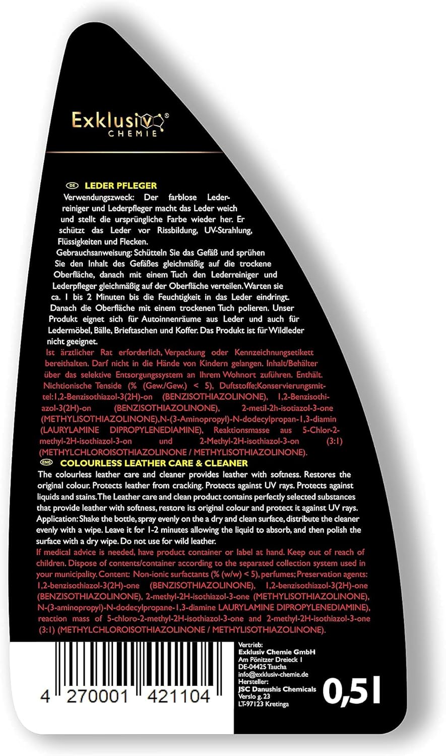 Leather Care & Leather Cleaner