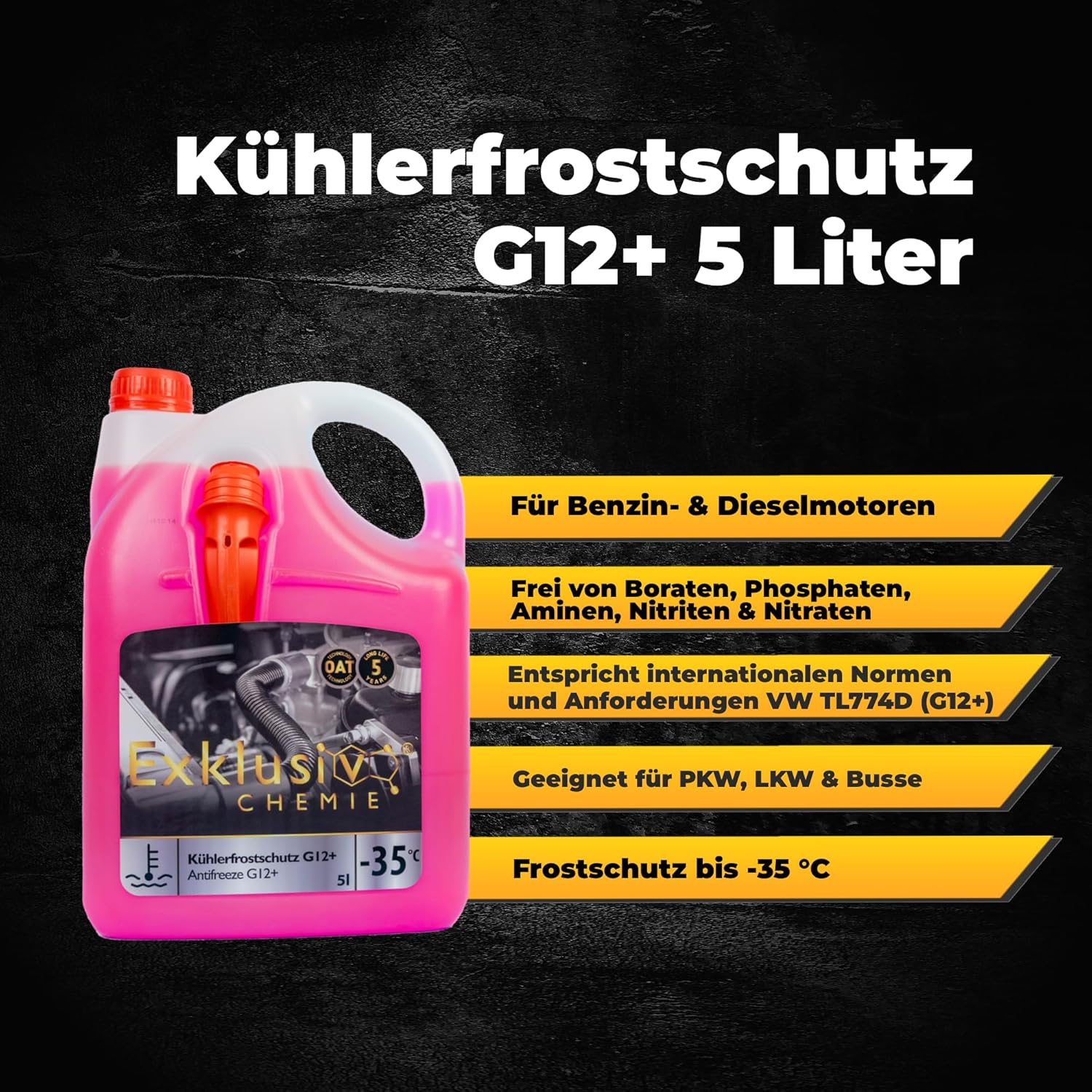 Coolant/Antifreeze G12+ | 5 liters