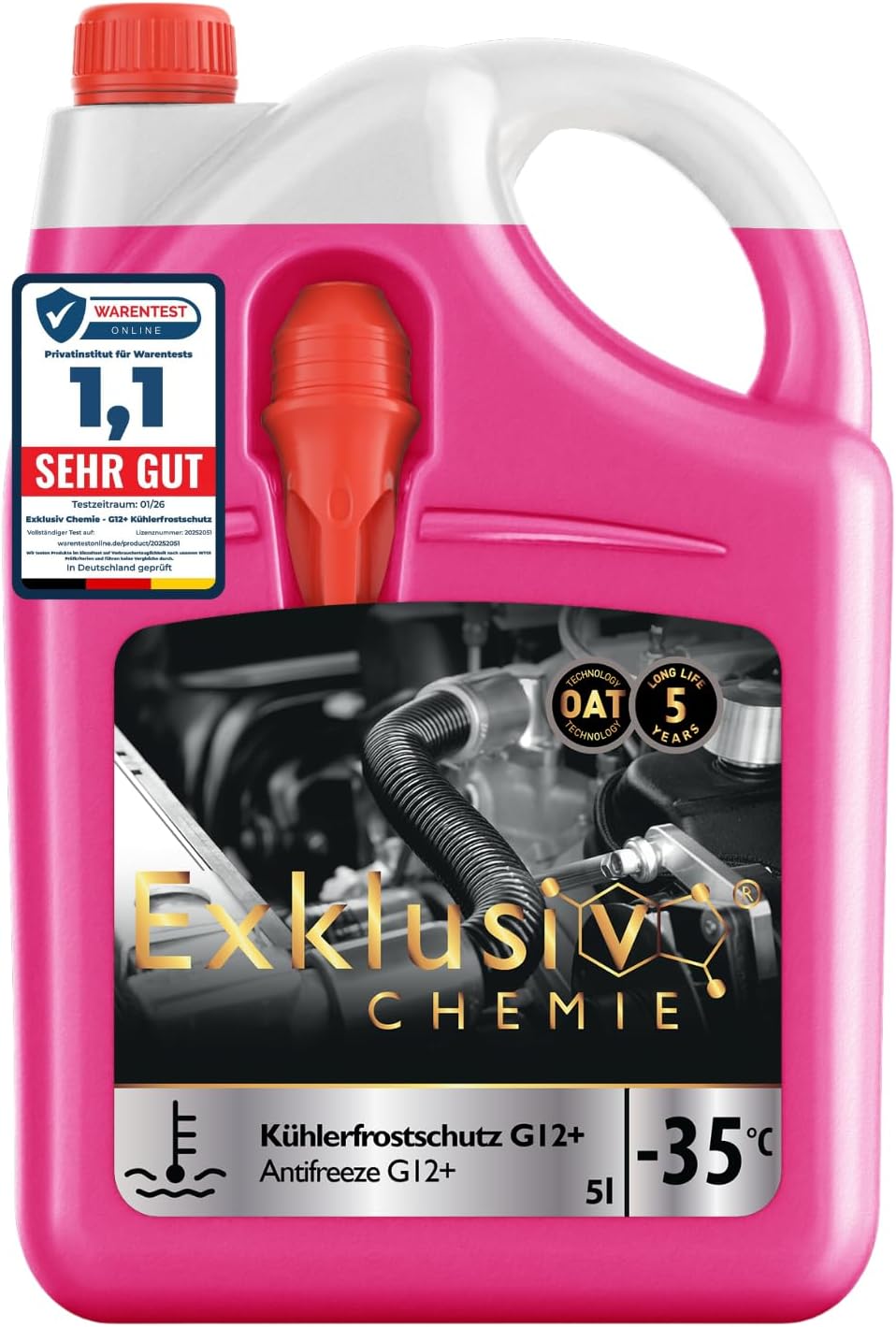 Coolant/Antifreeze G12+ | 5 liters